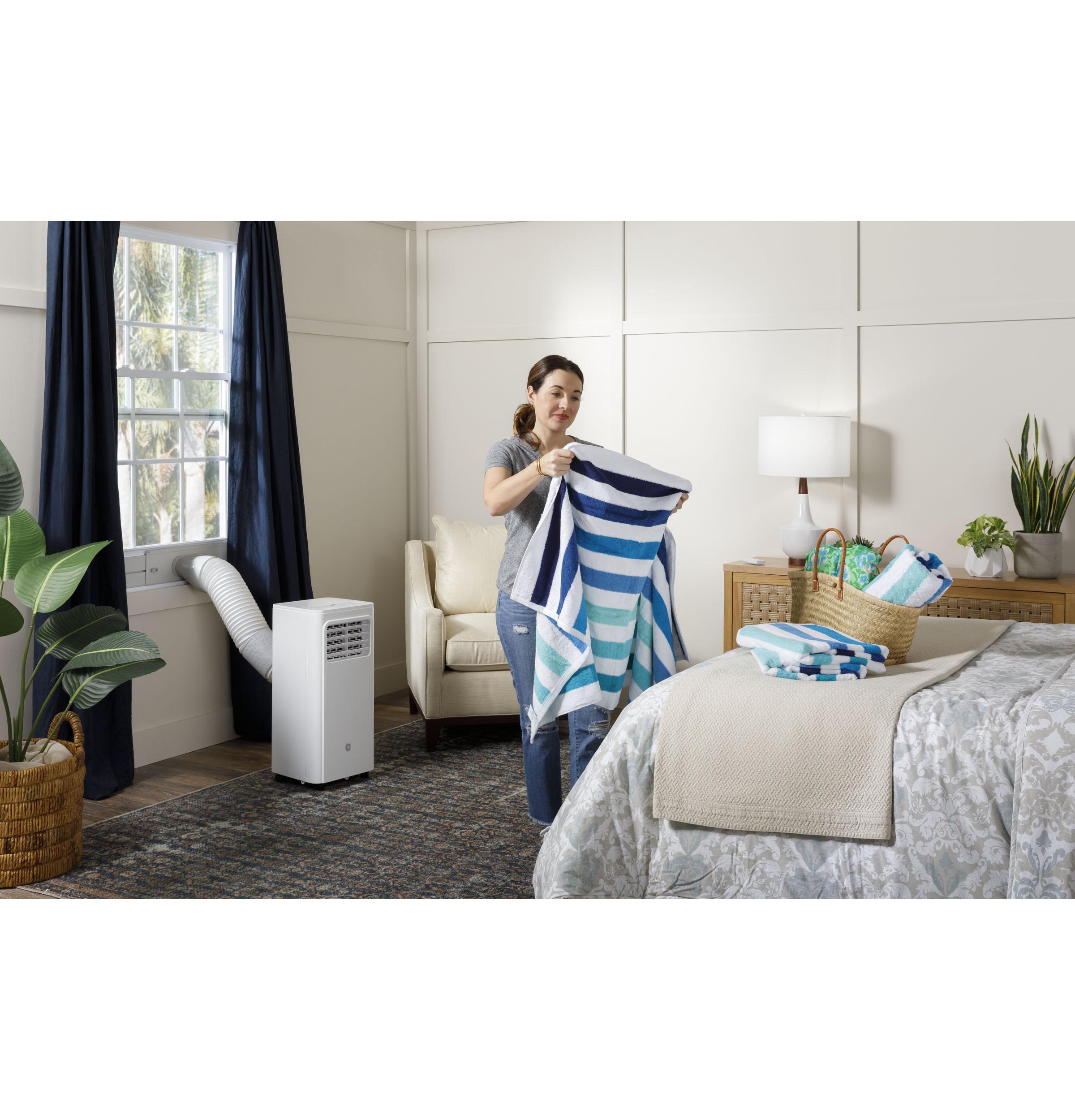 Ge Appliances APFA10YBMW Ge® 9,000 Btu Portable Air Conditioner For Small Rooms Up To 250 Sq Ft. (6,250 Btu Sacc)