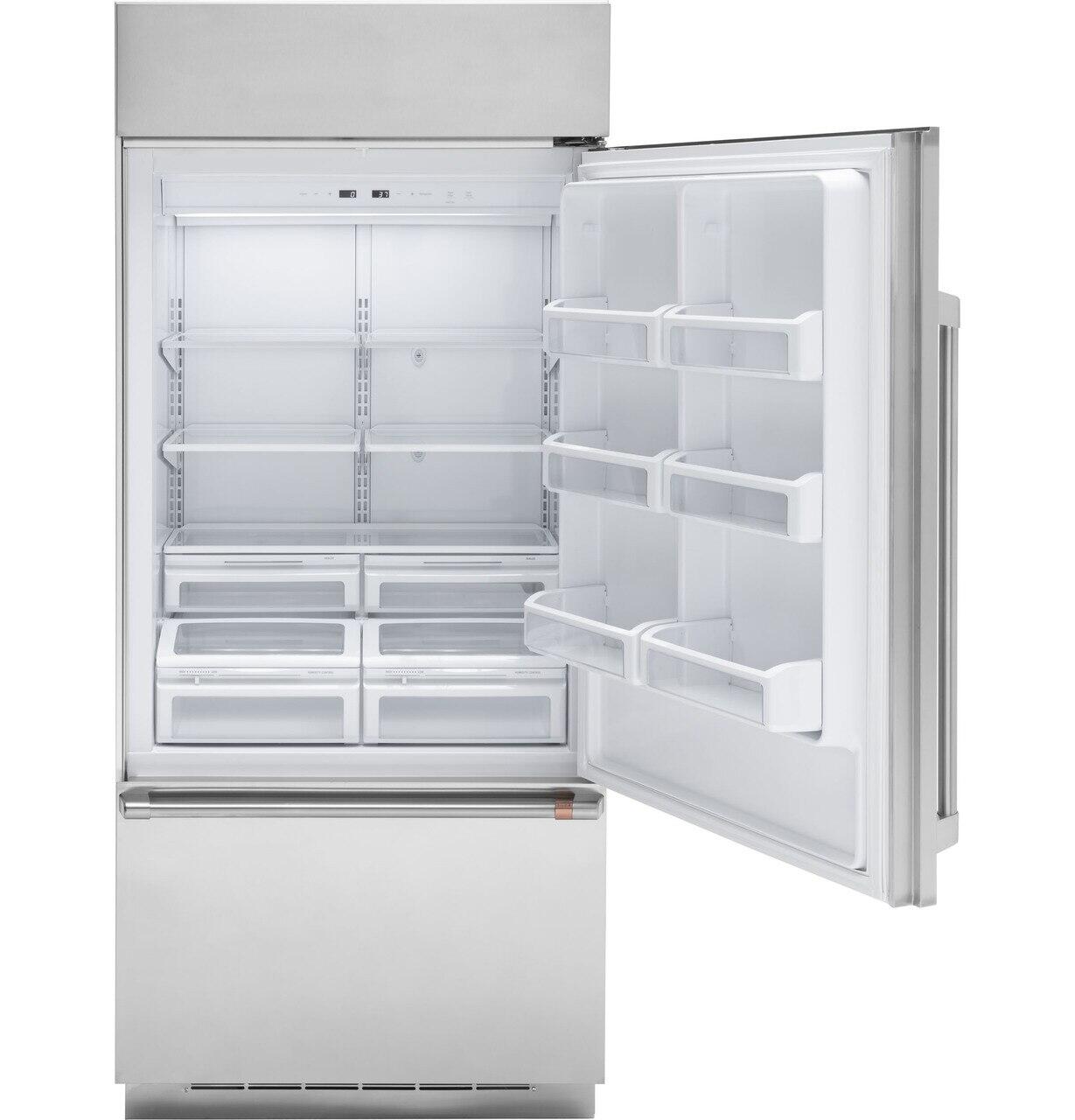 Cafe CDB36RP2PS1 Café™ 21.3 Cu. Ft. Built-In Bottom-Freezer Refrigerator