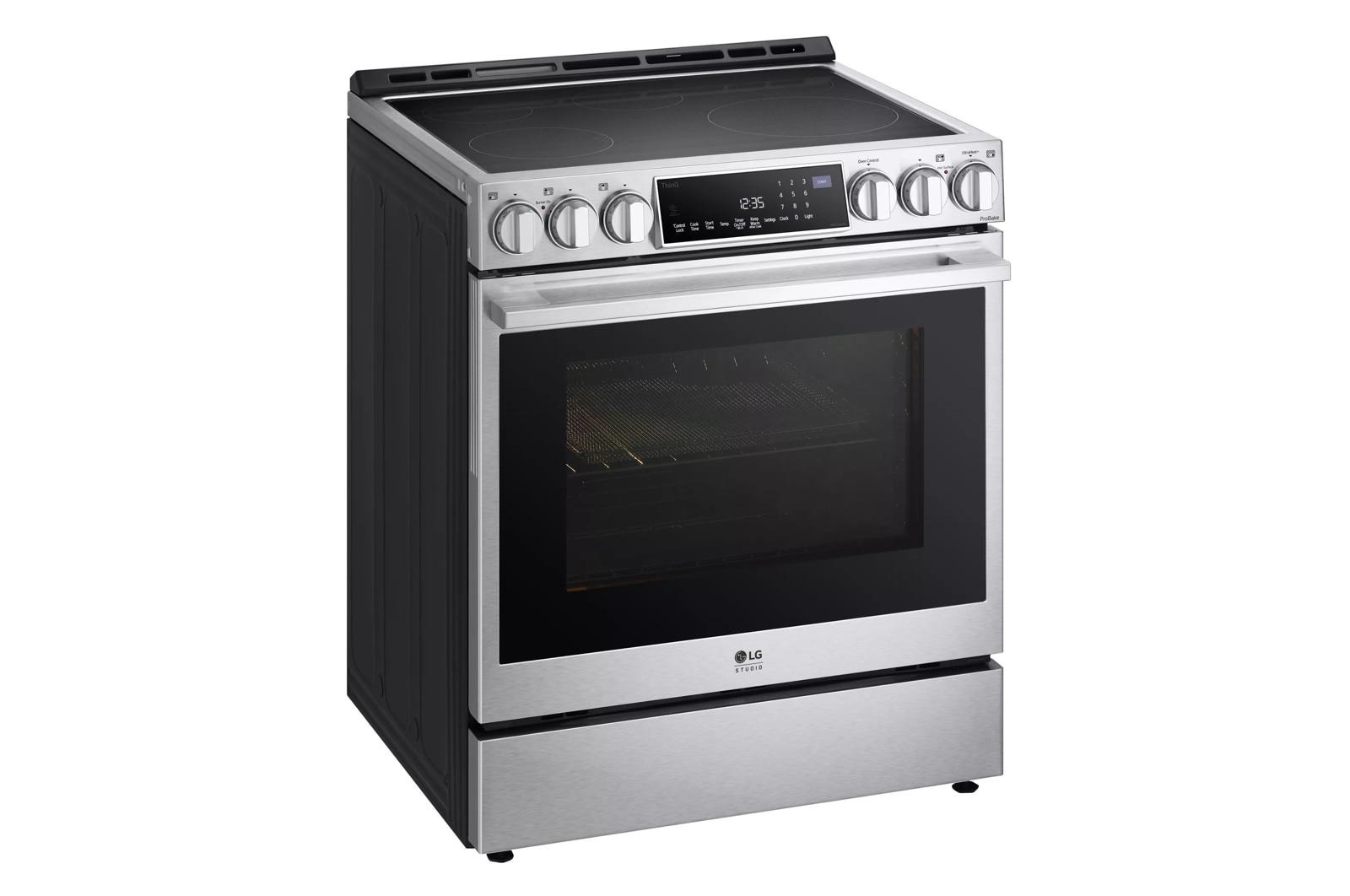 Lg LSIS6338FE Lg Studio 6.3 Cu. Ft. Instaview® Induction Slide-In Range With Air Fry And Air Sous Vide