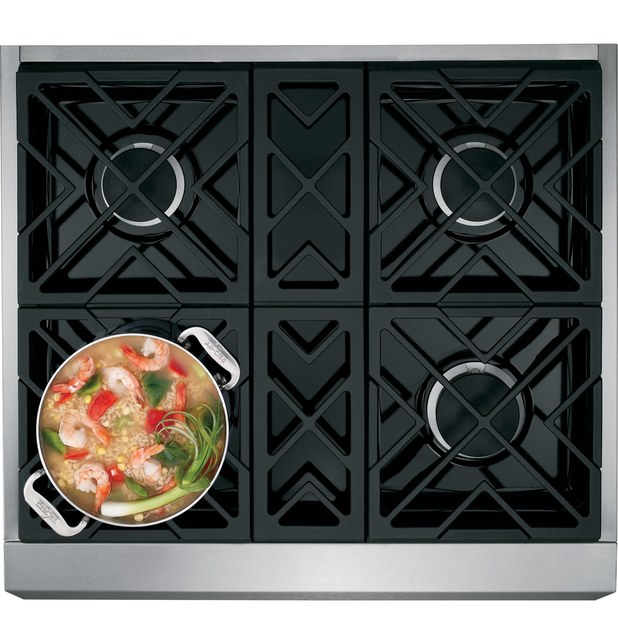 Monogram ZDP304NPSS Monogram 30" Dual-Fuel Professional Range With 4 Burners (Natural Gas)