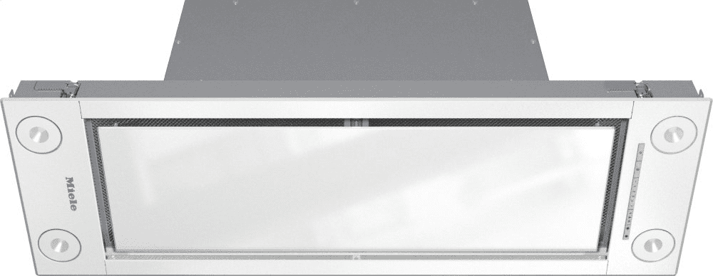 Miele DA2698 White Insert Ventilation Hood With Energy-Efficient Led Lighting And Backlit Controls For Easy Use.