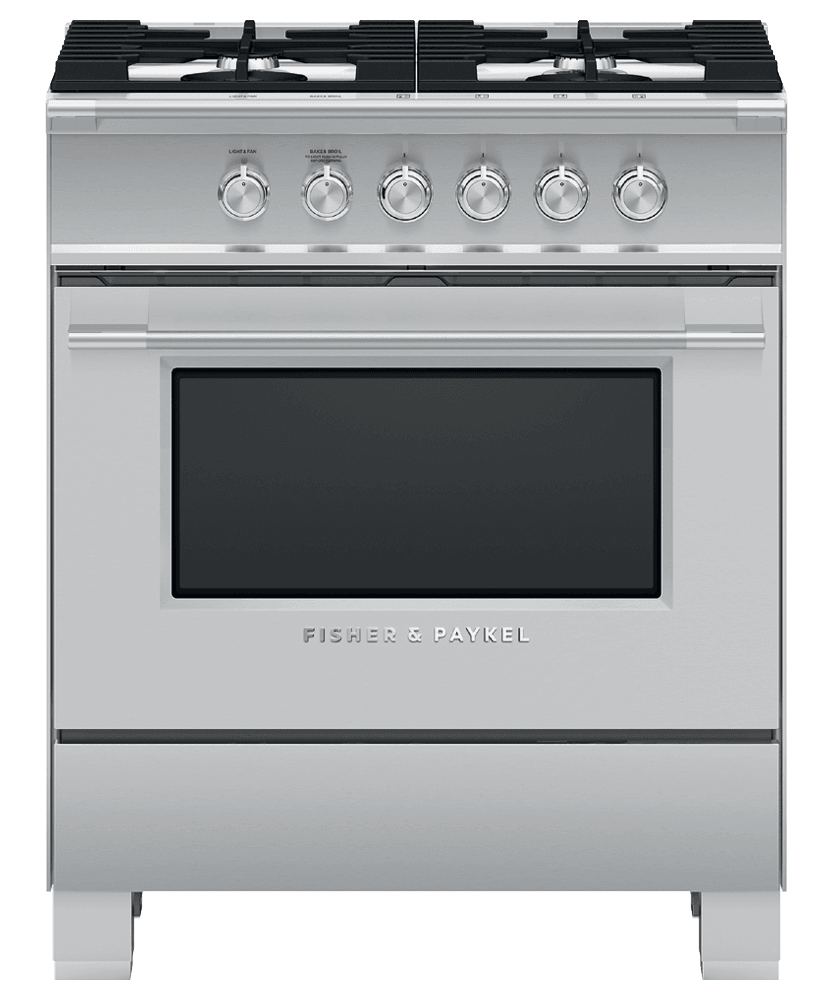 Fisher & Paykel OR30SCG4X1 Gas Range, 30", 4 Burners