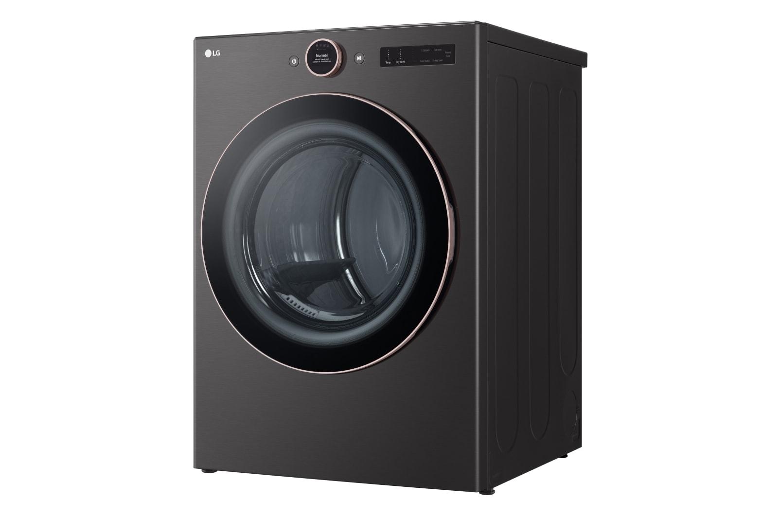 Lg DLGX6501B 7.4 Cu. Ft. Smart Front Load Energy Star Gas Dryer With Sensor Dry & Steam Technology