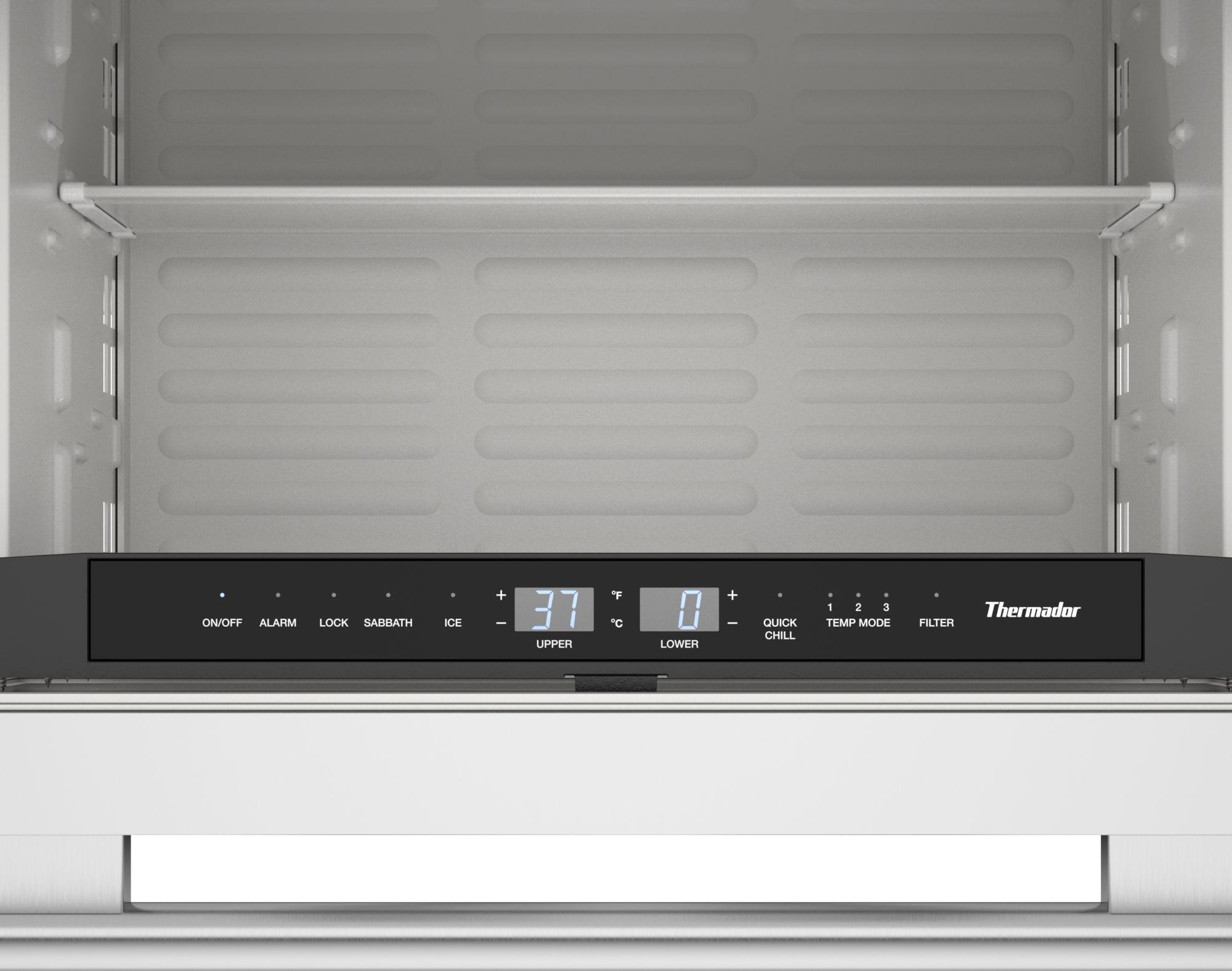 Thermador T24UC915DS Freedom® 24 Inch Uc Refrigerator Freezer, Master 24'' Masterpiece® Stainless Steel T24Uc915Ds