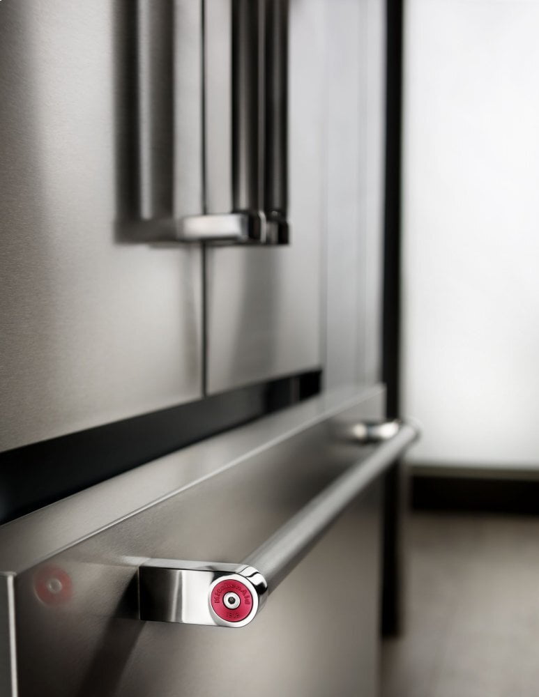 Kitchenaid KBFN502ESS 24.2 Cu. Ft. 42" Width Built-In Stainless French Door Refrigerator With Platinum Interior Design - Stainless Steel