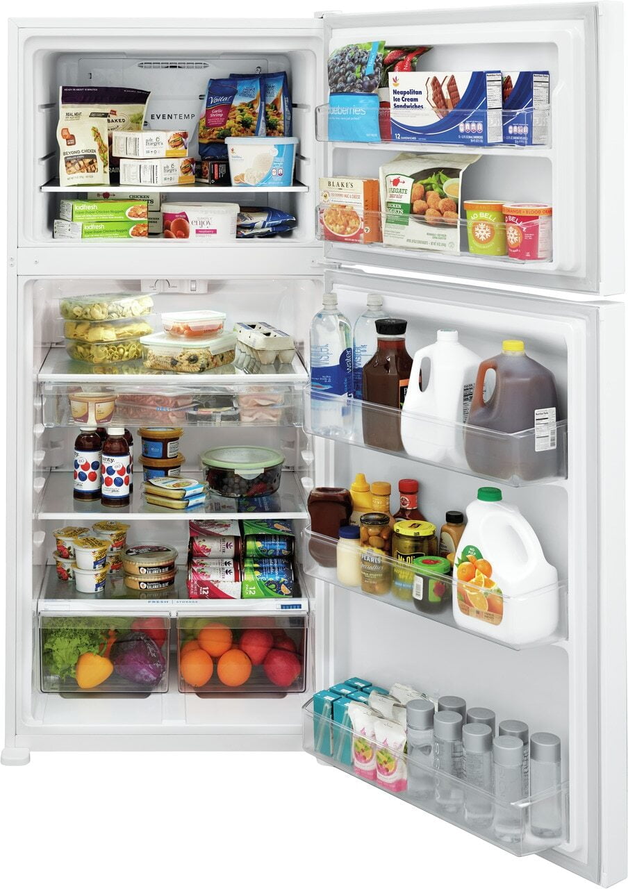 Frigidaire FFTR2045VW Frigidaire 20.0 Cu. Ft. Top Freezer Refrigerator