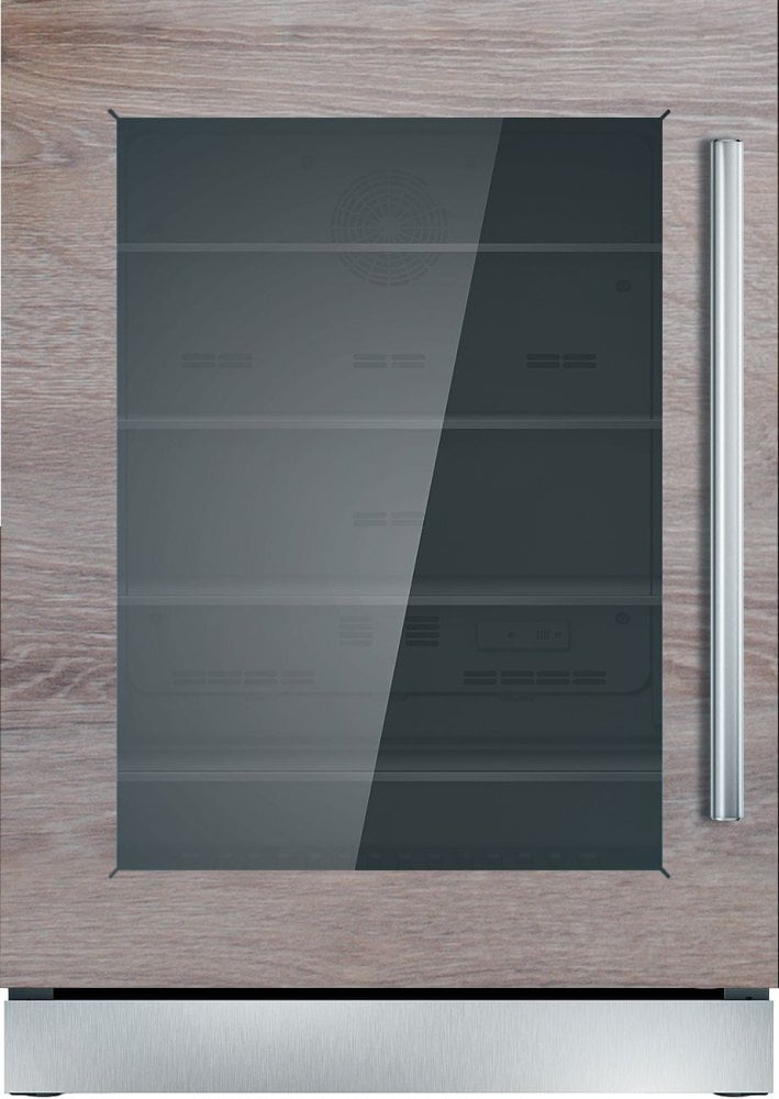Thermador T24UR900LP 24-Inch Under-Counter Glass Door Refrigerator