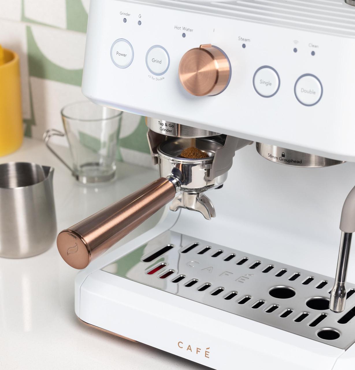 Cafe C7CESAS4RW3 Café™ Bellissimo Semi Automatic Espresso Machine + Frother