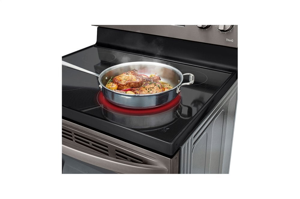 Lg LREL6323D 6.3 Cu Ft. Smart Wi-Fi Enabled Fan Convection Electric Range With Air Fry & Easyclean®