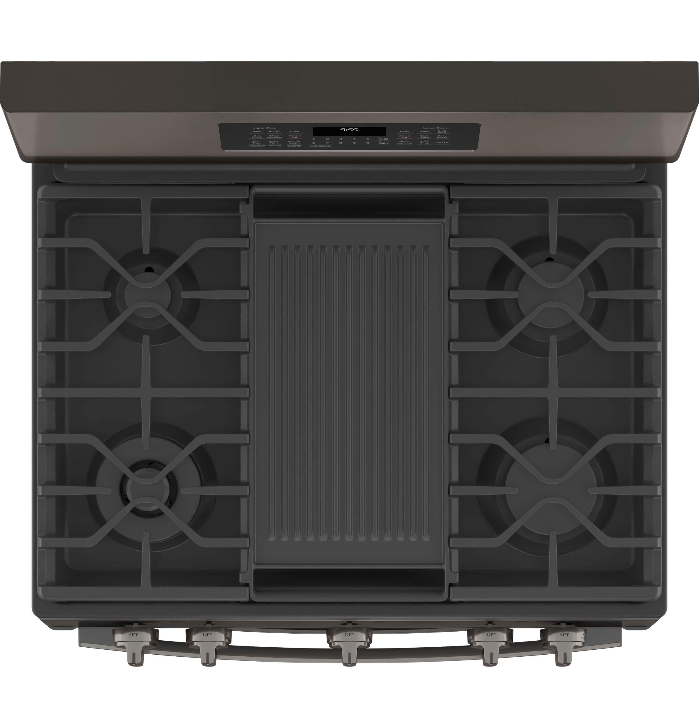 Ge Appliances PGB965BPTS Ge Profile™ 30" Free-Standing Gas Double Oven Convection Range With No Preheat Air Fry