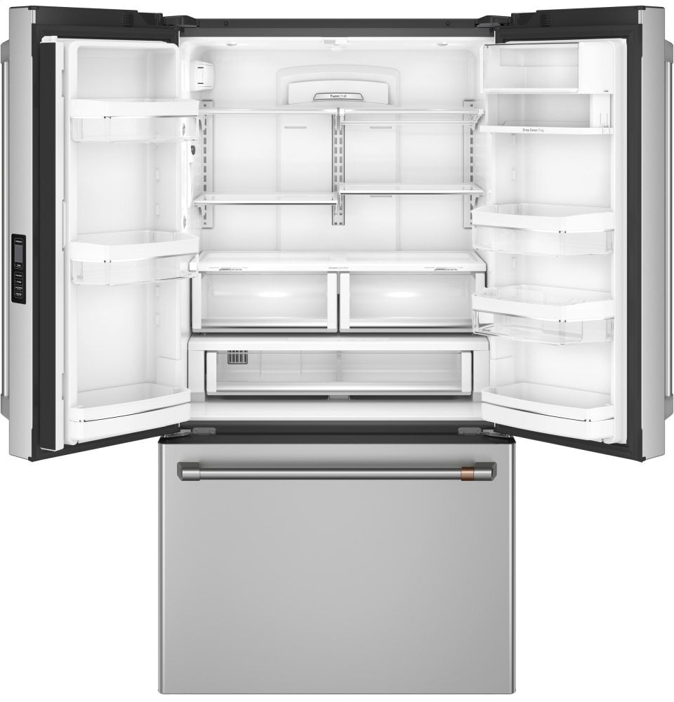 Cafe CWE23SP2MS1 Café Energy Star® 23.1 Cu. Ft. Smart Counter-Depth French-Door Refrigerator