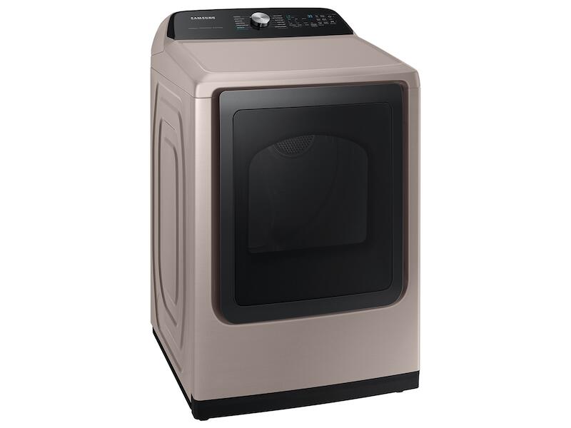 Samsung DVG52A5500C 7.4 Cu. Ft. Smart Gas Dryer With Steam Sanitize+ In Champagne