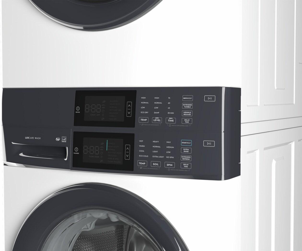 Electrolux ELTG7300AW Electrolux Laundry Tower™ Single Unit Front Load 4.4 Cu. Ft. Washer & 8 Cu. Ft. Gas Dryer