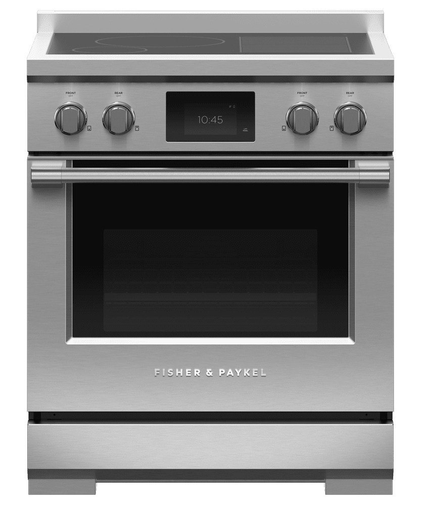 Fisher & Paykel RIV3304 Induction Range, 30", 4 Zones With Smartzone, Self-Cleaning