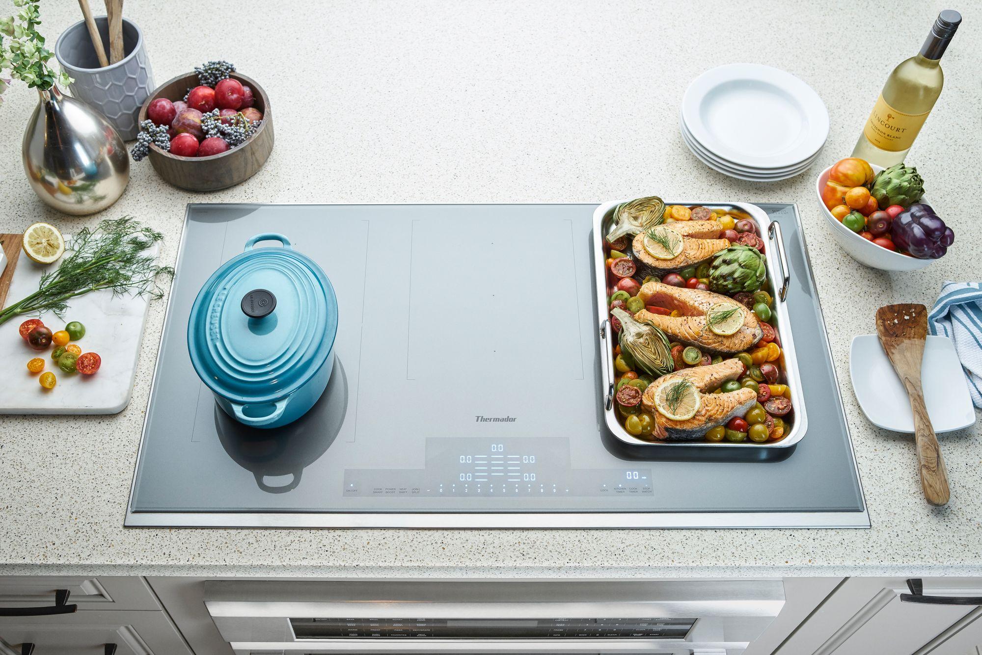 Thermador CIT367YMS Liberty® Induction Cooktop 36'' Silver Mirror, Surface Mount With Frame Cit367Yms