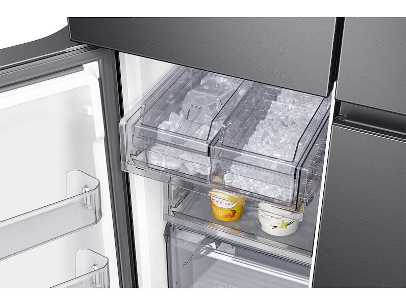 Samsung RF23A9771SG 23 Cu. Ft. Smart Counter Depth 4-Door Flex™ Refrigerator With Family Hub™ And Beverage Center In Black Stainless Steel