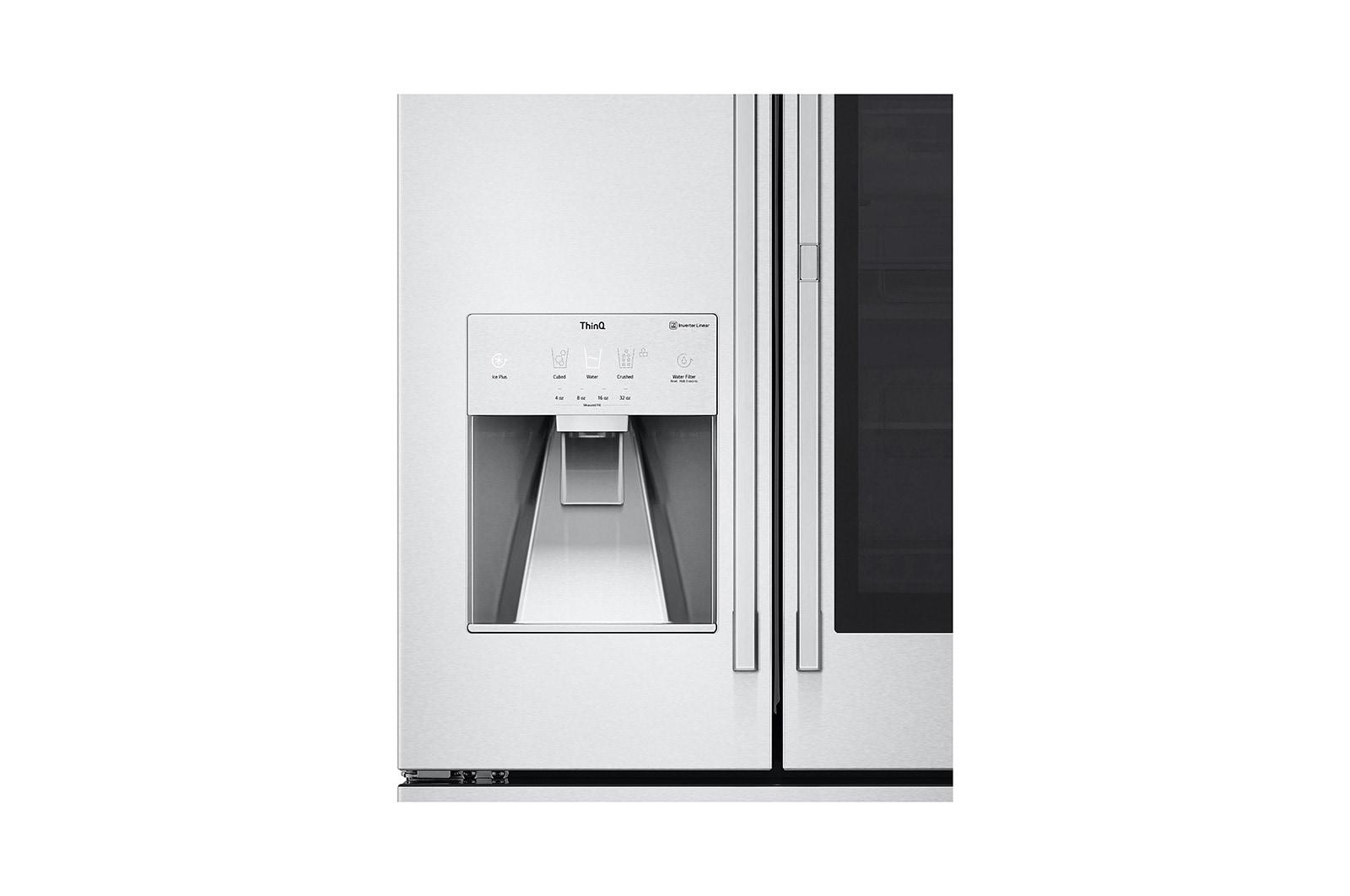 Lg SRFVC2416S Lg Studio 24 Cu. Ft. Smart Instaview® Door-In-Door® Large Capacity Counter-Depth Refrigerator With Craft Ice™ Maker