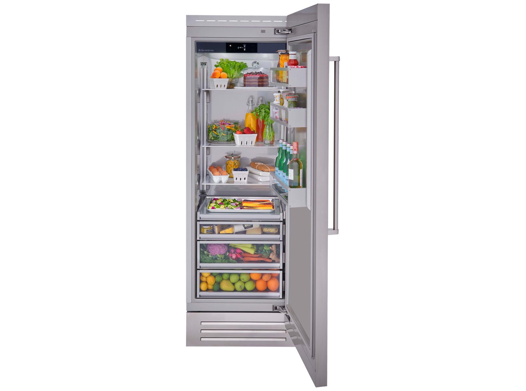 Bluestar BIR30R0 30" Column Refrigerator - Right Swing (Bir30R0)