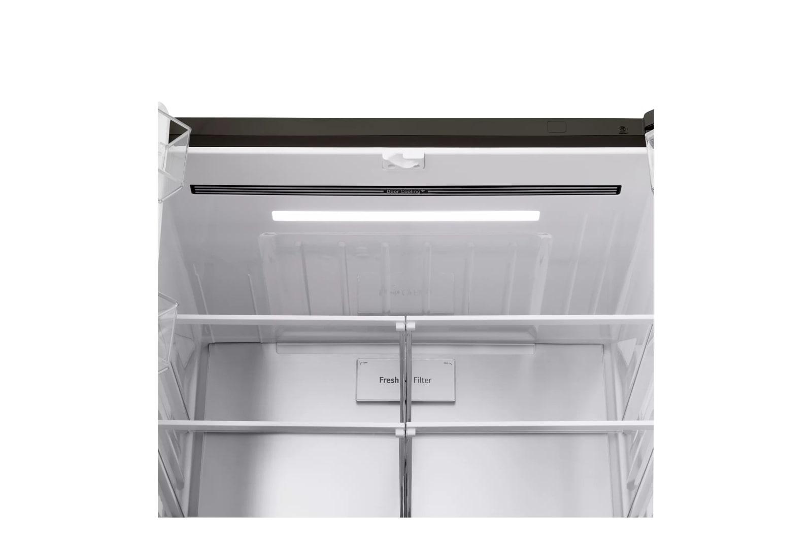 Lg LF29S8330D 29 Cu. Ft. Smart Standard-Depth Max™ 4-Door French Door Refrigerator With Full-Convert Drawer™