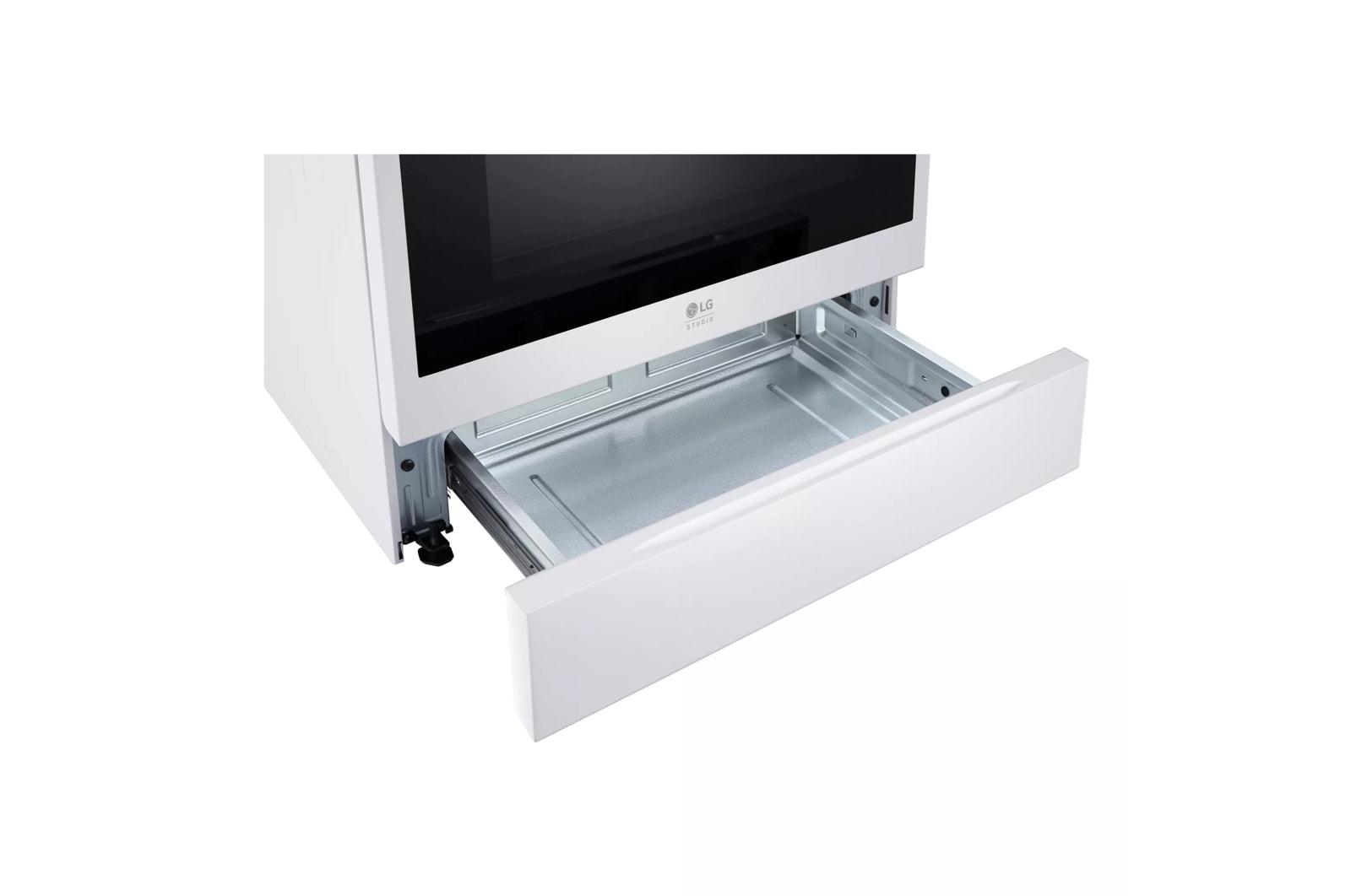 Lg LSES6338N Lg Studio 6.3 Cu. Ft. Instaview® Electric Slide-In Range With Probake Convection® And Air Fry