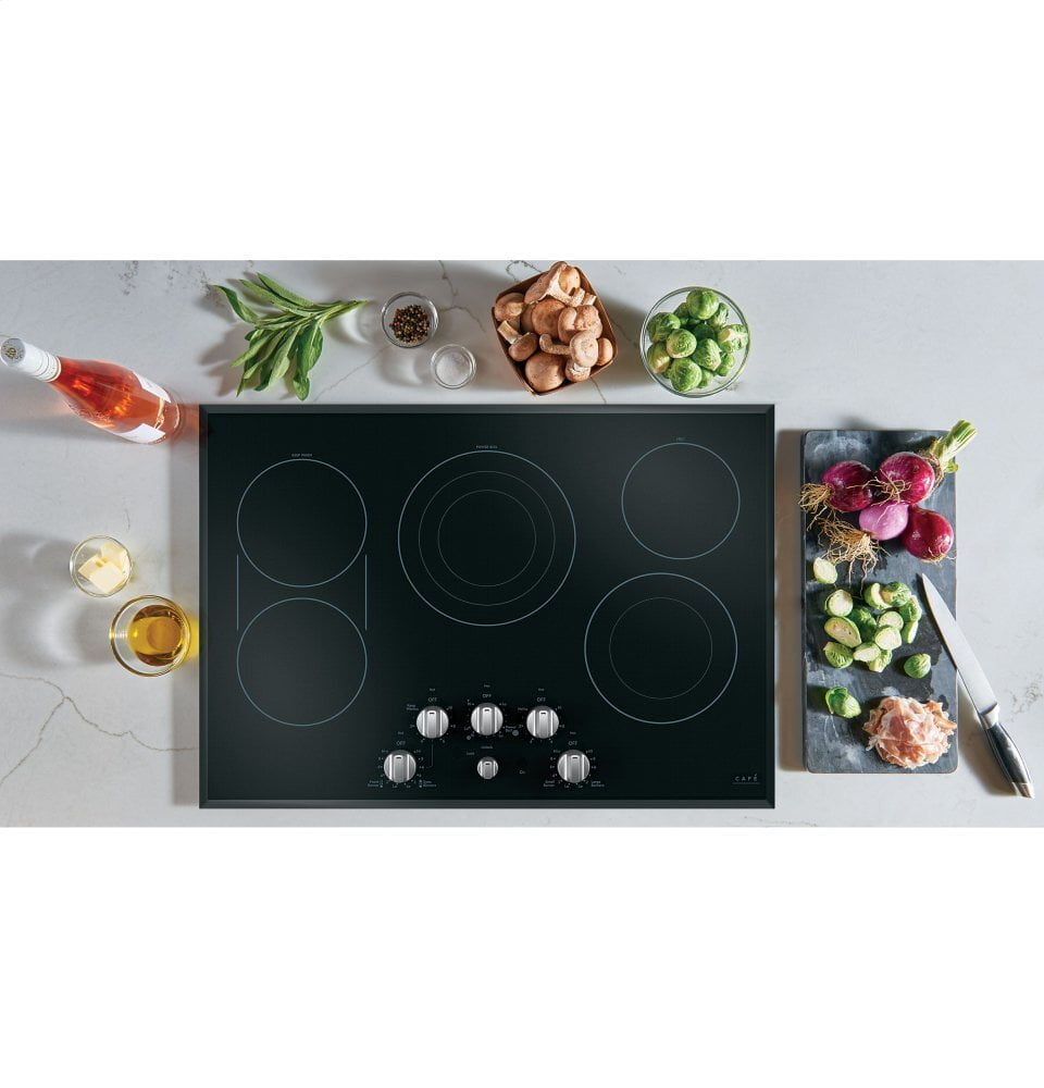 Cafe CEP70302MS1 Café 30" Knob-Control Electric Cooktop