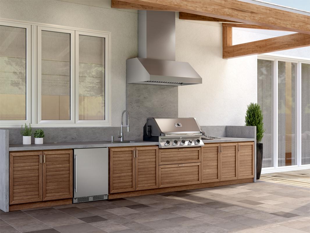 Zephyr AK7836CS 36" Cypress Wall Outdoor