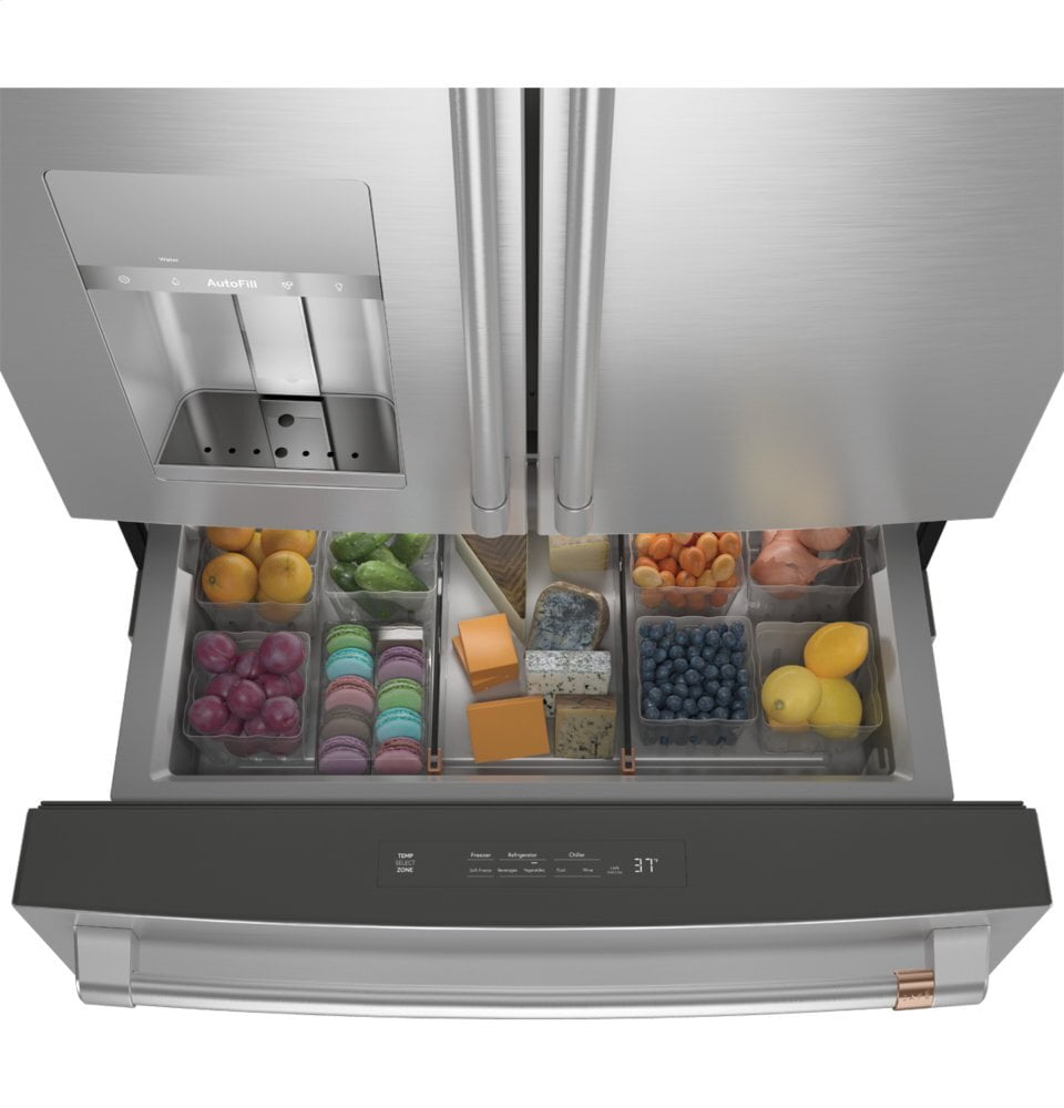 Cafe CVE28DP2NS1 Café Energy Star® 27.8 Cu. Ft. Smart 4-Door French-Door Refrigerator