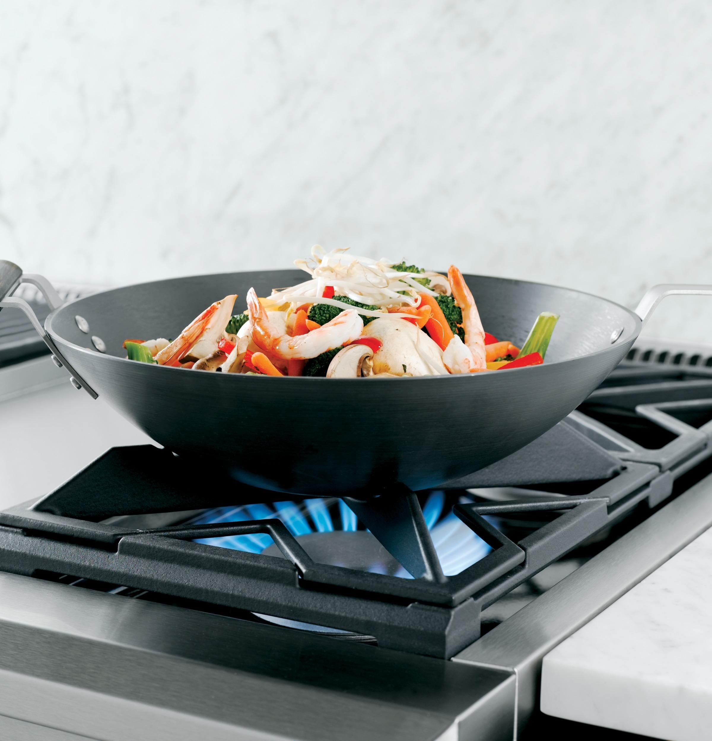Monogram ZGU486NDPSS Monogram 48" Professional Gas Rangetop With 6 Burners And Griddle (Natural Gas)