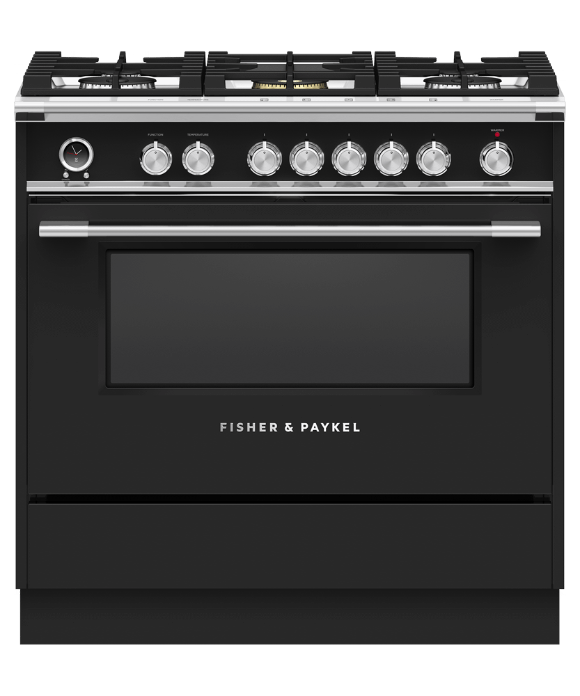 Fisher & Paykel KICKOR36B1 Black Kickstrip For Classic Freestanding Range, 36"