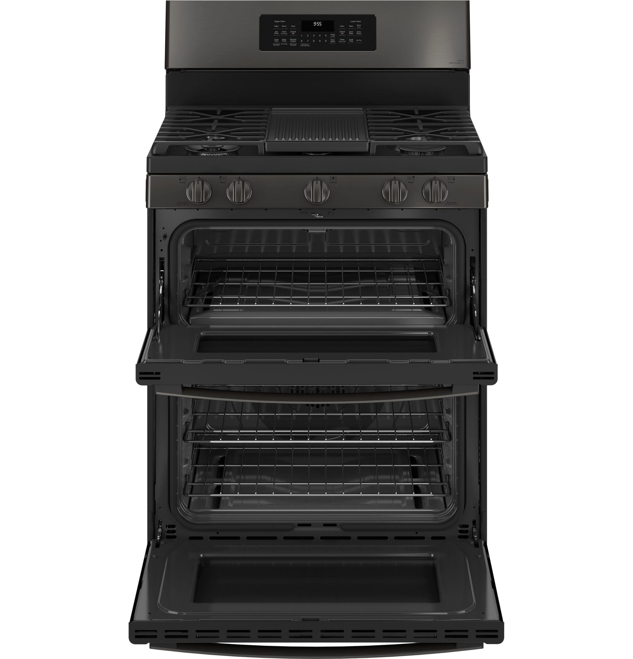 Ge Appliances PGB965BPTS Ge Profile™ 30" Free-Standing Gas Double Oven Convection Range With No Preheat Air Fry