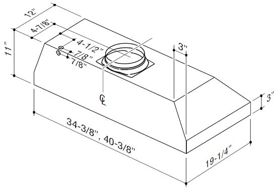 Best Range Hoods CP55IQ369SB 36
