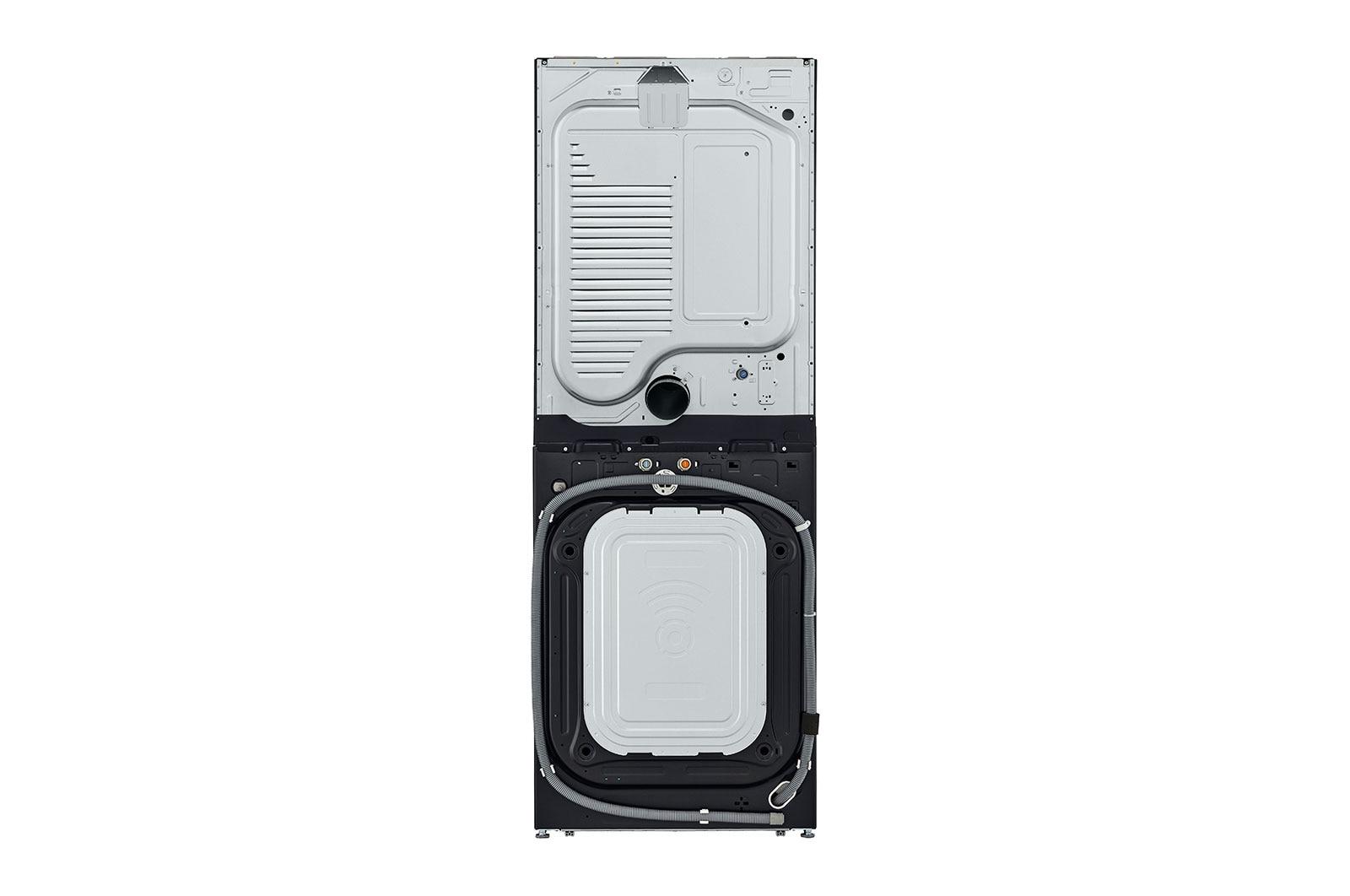 Lg WKEX200HRA Single Unit Front Load Lg Washtower™ With Center Control™ 4.5 Cu. Ft. Washer And 7.4 Cu. Ft. Electric Dryer