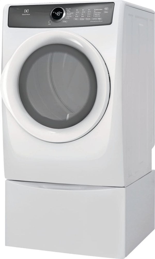 Electrolux EFMG427UIW Front Load Perfect Steam™ Gas Dryer With 7 Cycles - 8.0 Cu. Ft.