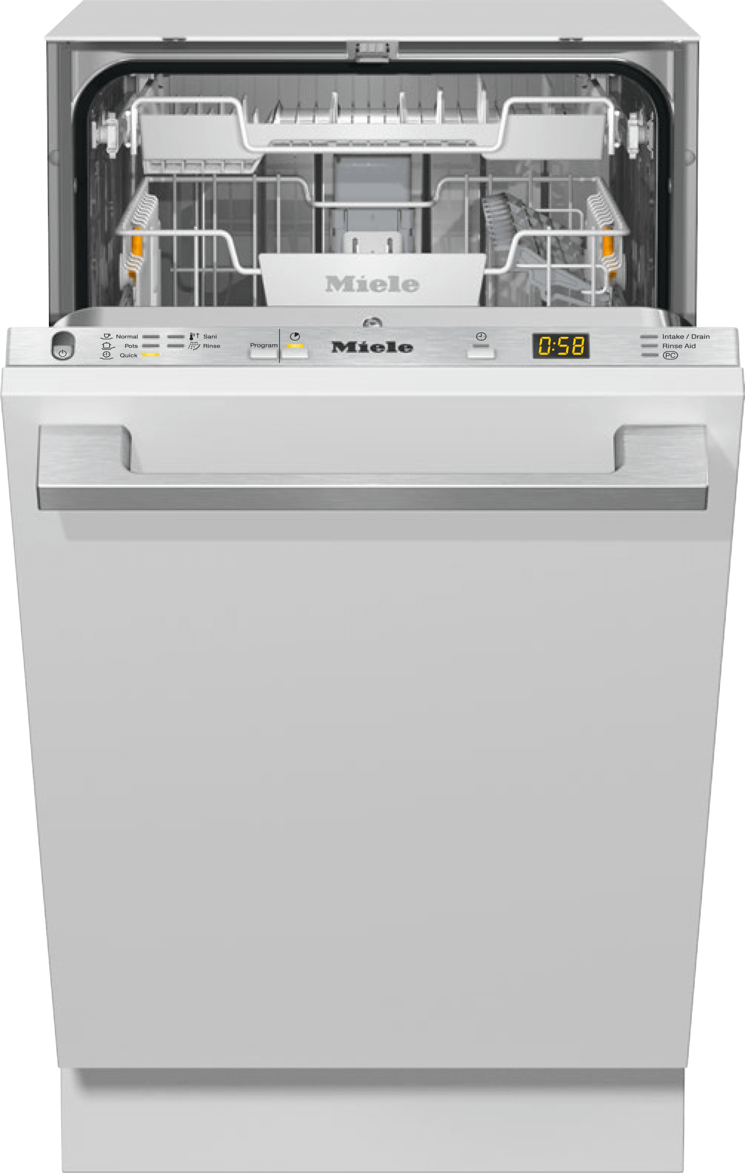Miele G5482SCVISLSTAINLESSSTEEL G 5482 Scvi Sl - Fully Integrated Dishwasher, 18" (45 Cm) In Tried-And-Tested Miele Quality At An Affordable Entry-Level Price.