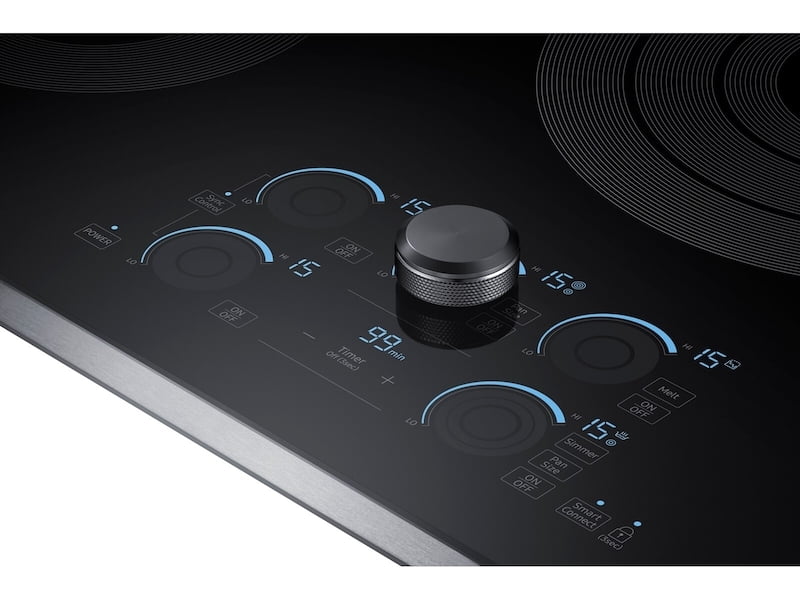Samsung NZ36K7570RS 36" Electric Cooktop With Sync Elements In Stainless Steel