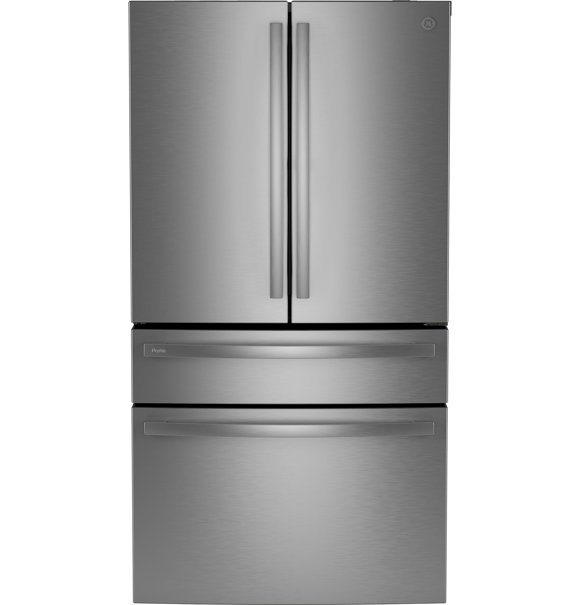 Ge Appliances PGE29BYTFS Ge Profile™ Series Energy Star® 28.7 Cu. Ft. Smart Fingerprint Resistant 4-Door French-Door Refrigerator With Dual-Dispense Autofill Pitcher