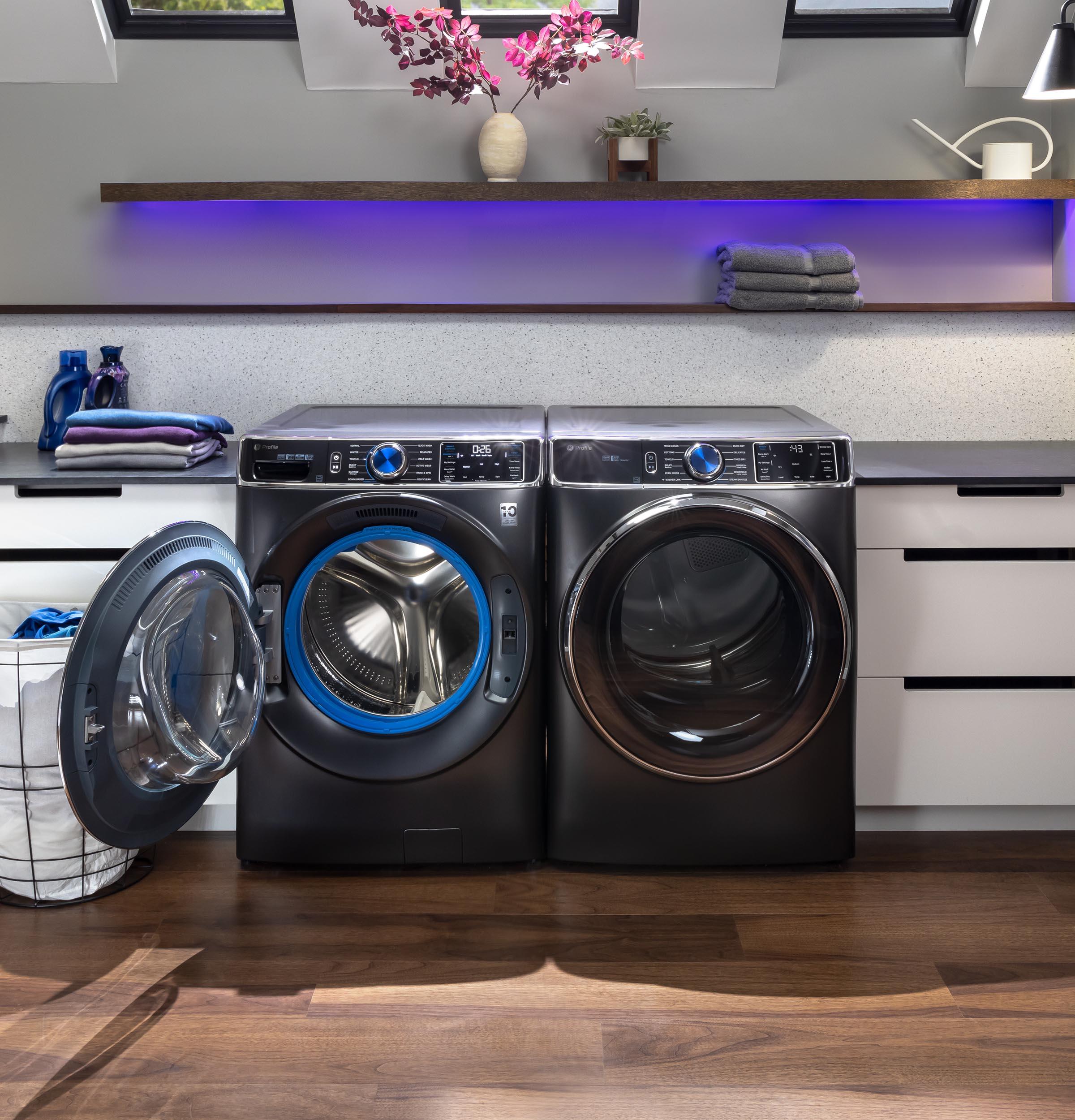 Ge Appliances PFD95GSPTDS Ge Profile™ 7.8 Cu. Ft. Capacity Smart Front Load Gas Dryer With Steam And Sanitize Cycle