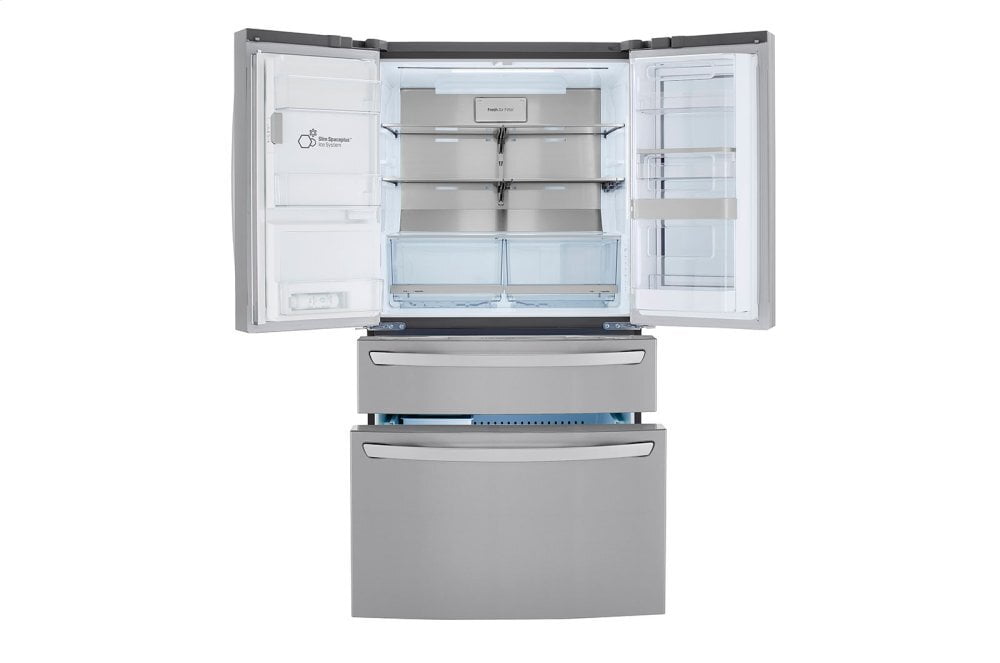 Lg LRMVS3006S 30 Cu. Ft. Smart Wi-Fi Enabled Instaview™ Door-In-Door® Refrigerator With Craft Ice™ Maker