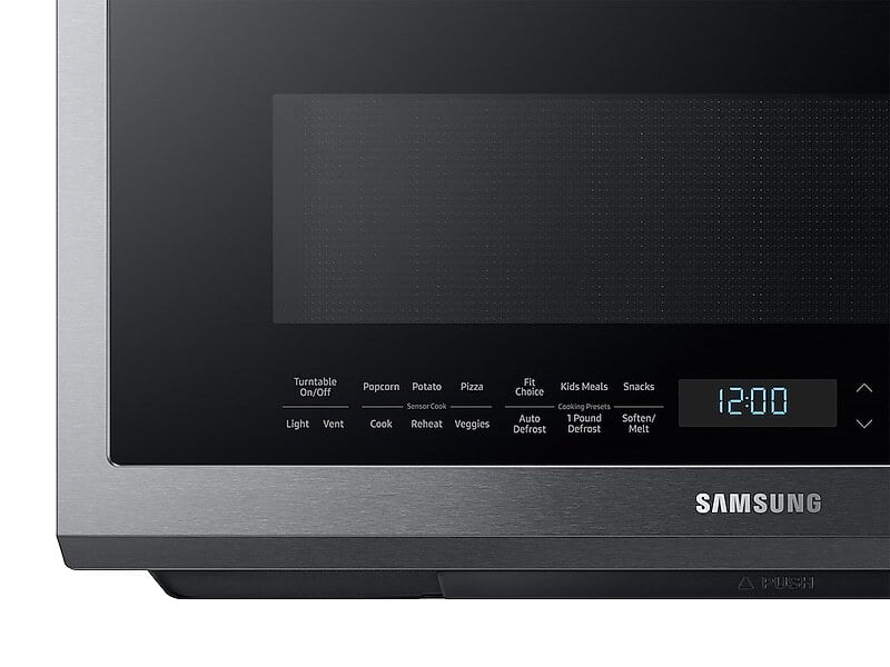 Samsung ME21M706BAS 2.1 Cu. Ft. Over-The-Range Microwave With Sensor Cooking In Fingerprint Resistant Stainless Steel
