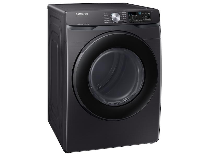 Samsung DVG51CG8000V 7.5 Cu. Ft. Smart Gas Dryer With Sensor Dry In Brushed Black