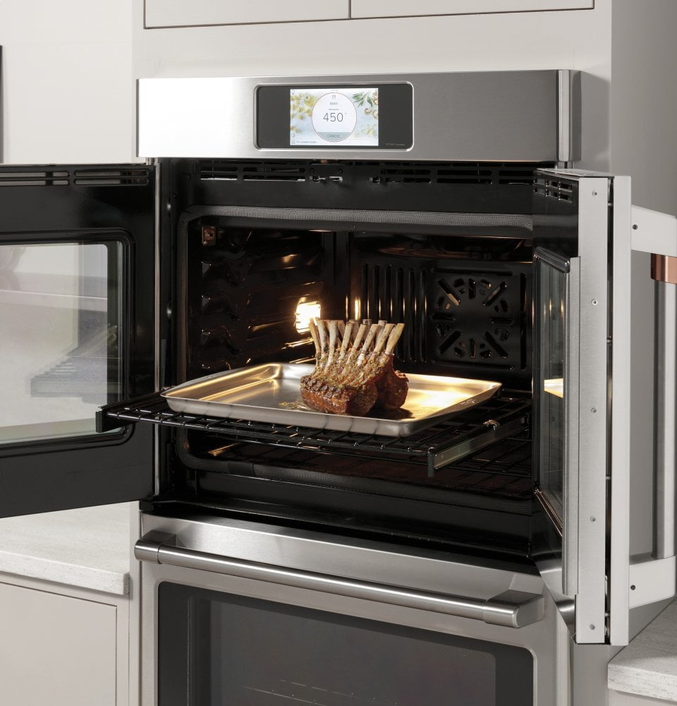 Cafe CTD90FP2NS1 Café Professional Series 30" Smart Built-In Convection French-Door Double Wall Oven