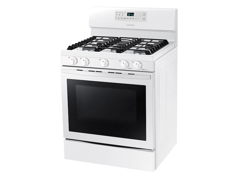 Samsung NX58T5601SW 5.8 Cu. Ft. Freestanding Gas Range With Convection In White