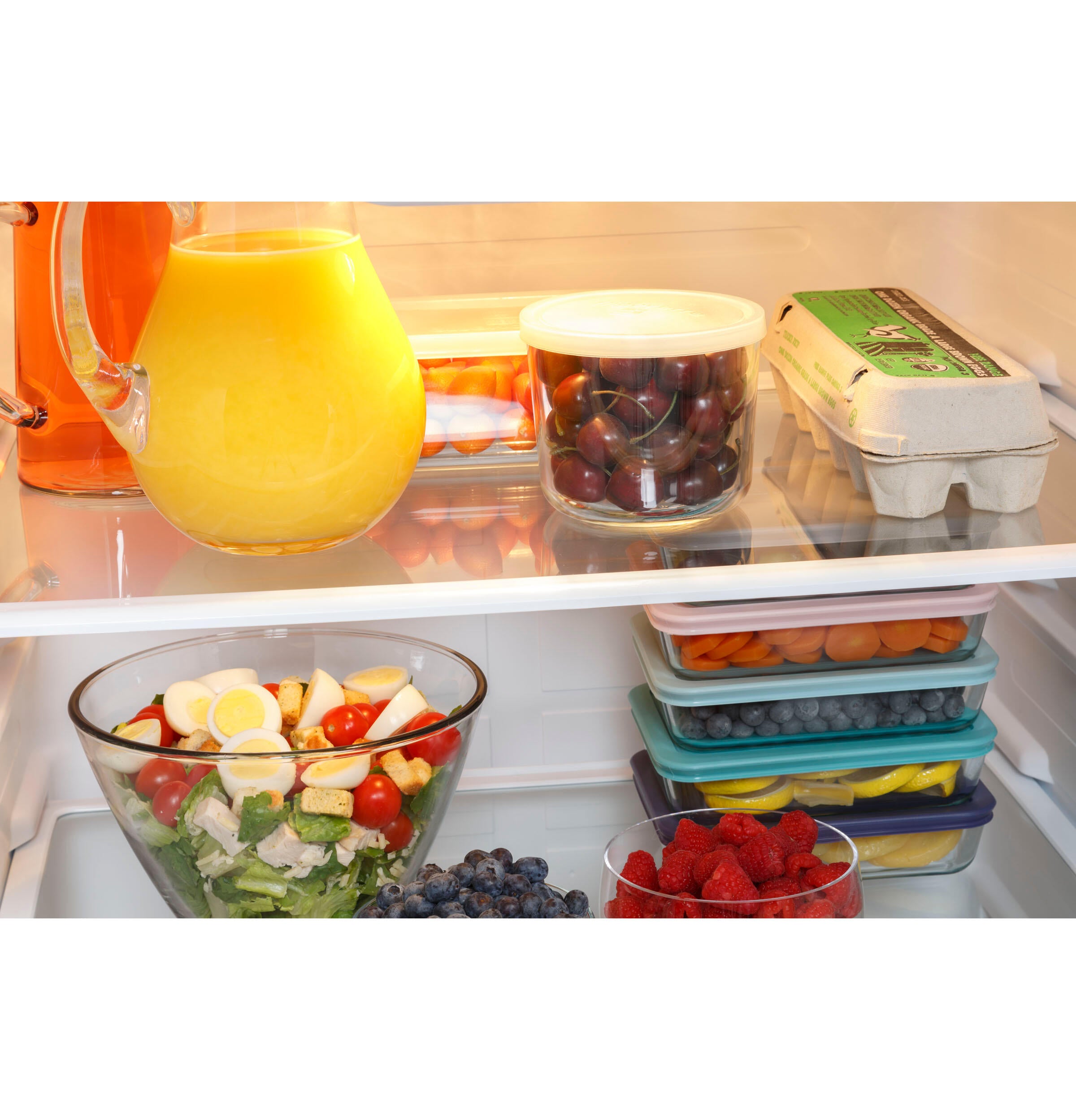 Ge Appliances GTE18MTRRWW Ge® Energy Star® 18.3 Cu. Ft. Top-Freezer Refrigerator