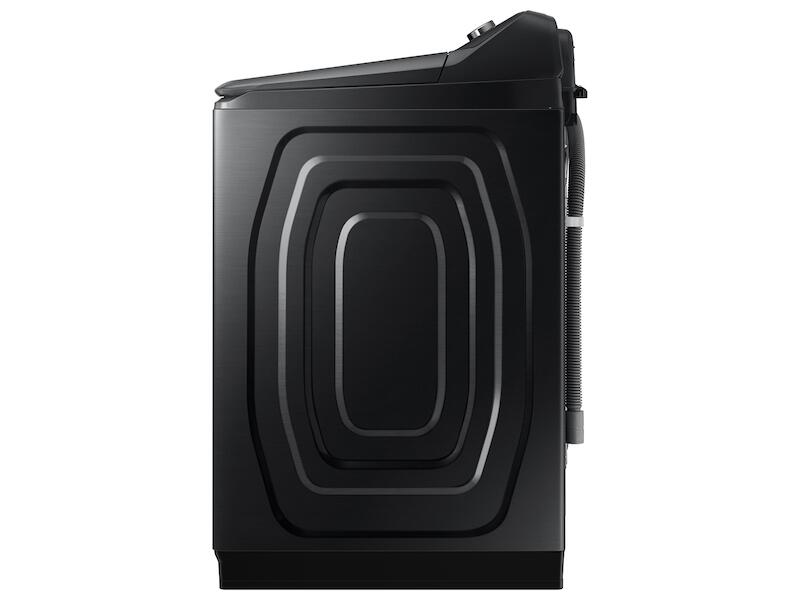 Samsung WA51A5505AV 5.1 Cu. Ft. Smart Top Load Washer With Activewave™ Agitator And Super Speed Wash In Brushed Black