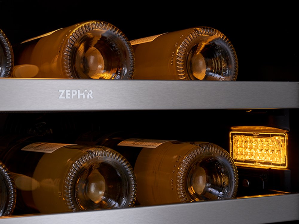 Zephyr PRW24C02BG 24" Dual Zone Wine Cooler