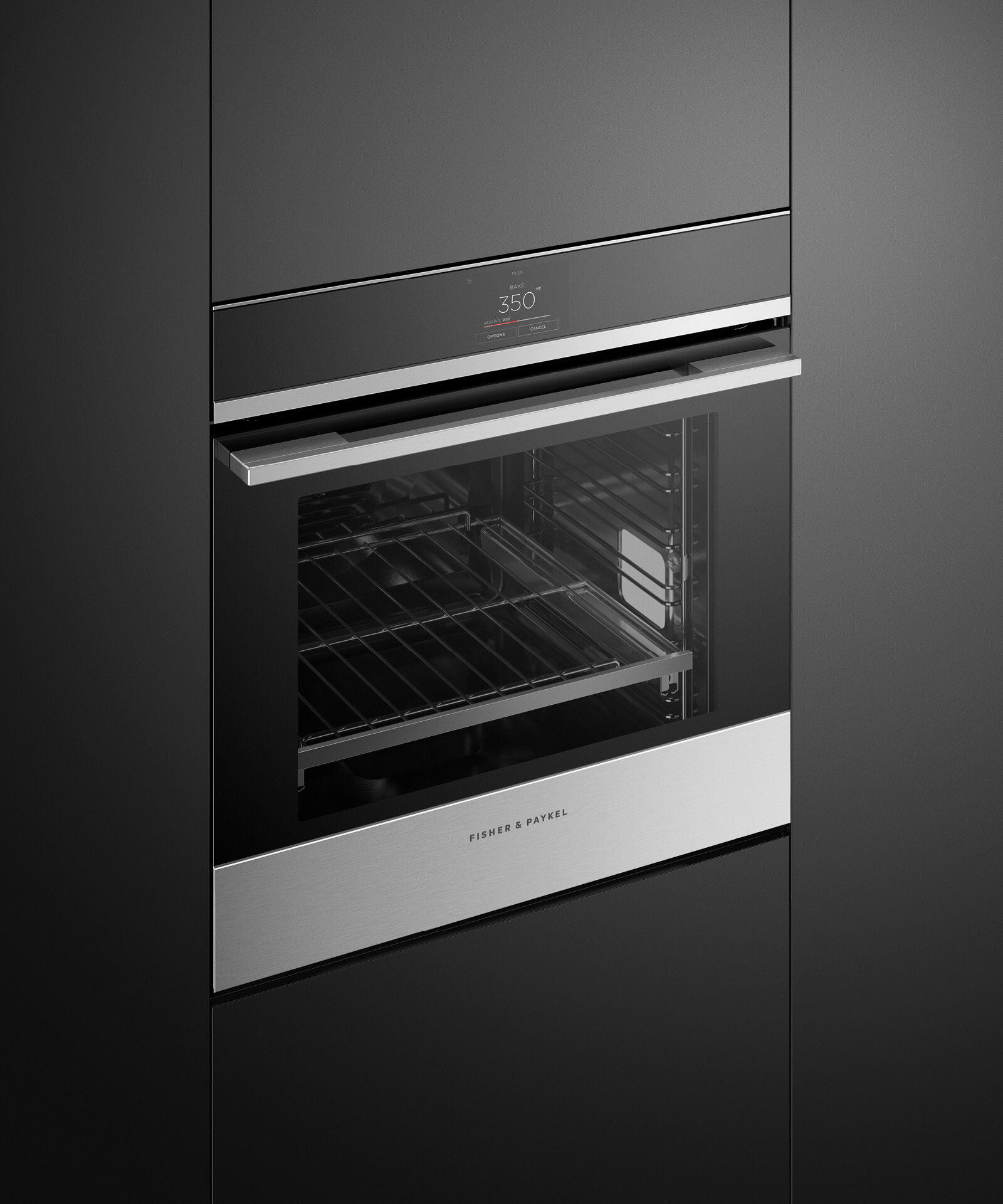 Fisher & Paykel OB24SDPTX1 Oven, 24", 16 Function, Self-Cleaning