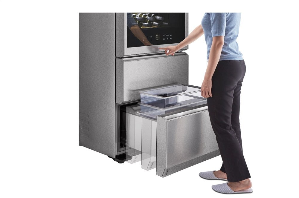 Lg URETC1408N Lg Signature 15 Cu. Ft. Smart Wi-Fi Enabled Instaview™ Wine Cellar Refrigerator