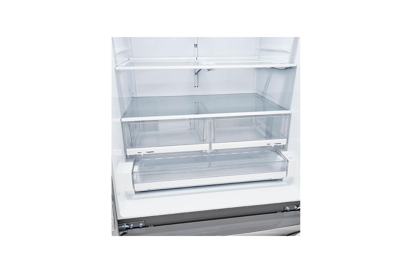 Lg LRFXS2513S 25 Cu. Ft. Smart French Door Refrigerator With Craft Ice™