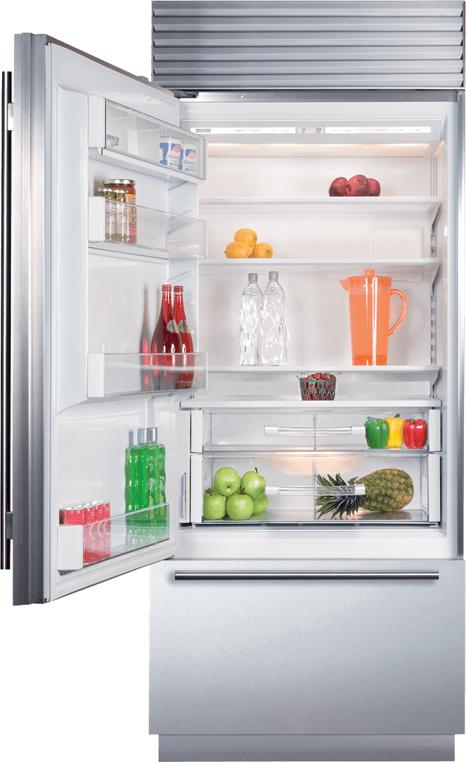 Sub-Zero BI30USPHLH 30" Classic Over-And-Under Refrigerator/Freezer