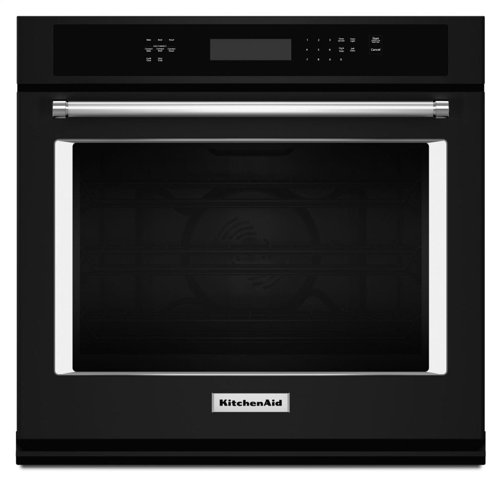 Kitchenaid KOSE507EBL 27" Single Wall Oven With Even-Heat™ True Convection - Black